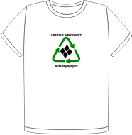Upcycle W7 t-shirt (FW0348) Upcycle W7 t-shirt (FW0348)