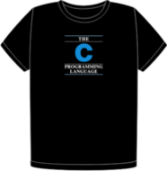 "The C Programming Language" t-shirt (FW0349)