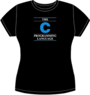 "The C Programming Language" fitted t-shirt (FW0350)