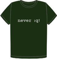 Never quit t-shirt (FW0365)