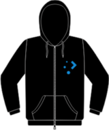 Plasma blue organic sweatshirt (FW0372)