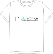 LibreOffice t-shirt (FW0376)