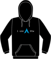 I use Arch btw sweatshirt (FW0412)