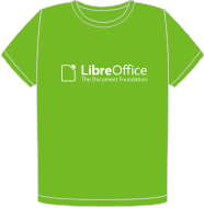 LibreOffice real green t-shirt (FW0430)