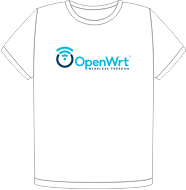 OpenWrt t-shirt (FW0433)