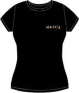 Haiku fitted heart t-shirt (FW0471)