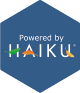 Haiku Powered sticker (FW0482)