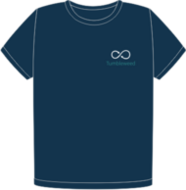 openSUSE Tumbleweed organic heart t-shirt (FW0502)