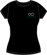 openSUSE Tumbleweed heart fitted t-shirt (FW0503)