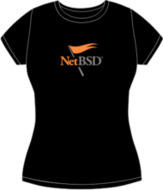 NetBSD fitted t-shirt (FW0507)