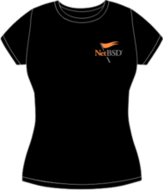 NetBSD heart fitted t-shirt (FW0508)