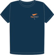 NetBSD organic heart t-shirt (FW0517)