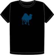 Perl Camel Blue t-shirt (FW0552)