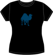 Perl Camel Blue t-shirt (FW0557)