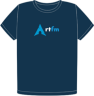 Arch Linux RTFM navy organic t-shirt (FW0580)