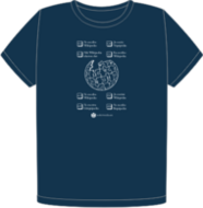 Escribo Wikipedia t-shirt (FW0630)