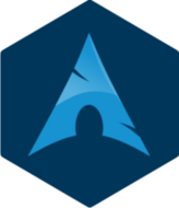 Arch Linux Navy sticker (FW0641)