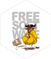 Free Software sticker (FW0650)