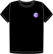 Camiseta Emacs black heart (FW0661)