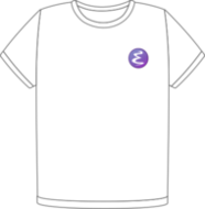 Camiseta Emacs white heart (FW0662)