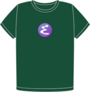 Camiseta Emacs forest green (FW0675)