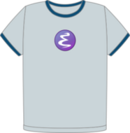 Emacs Retro Ringer Organic t-shirt (FW0677)