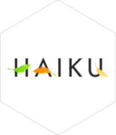 Haiku white sticker (FW0820) Haiku white sticker (FW0820)