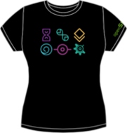 openSUSE Distro Flavors fitted t-shirt (FW0832) openSUSE Distro Flavors fitted t-shirt (FW0832)