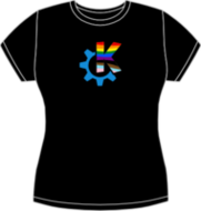 KDE Pride fitted t-shirt (FW0867)