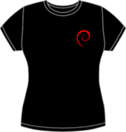Debian fitted heart t-shirt (FW0873)