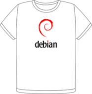 Debian t-shirt (FW0907)