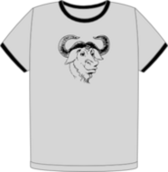 GNU ringer heart t-shirt (FW0919)