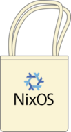 The NixOS natural organic Tote bags (FW0955)